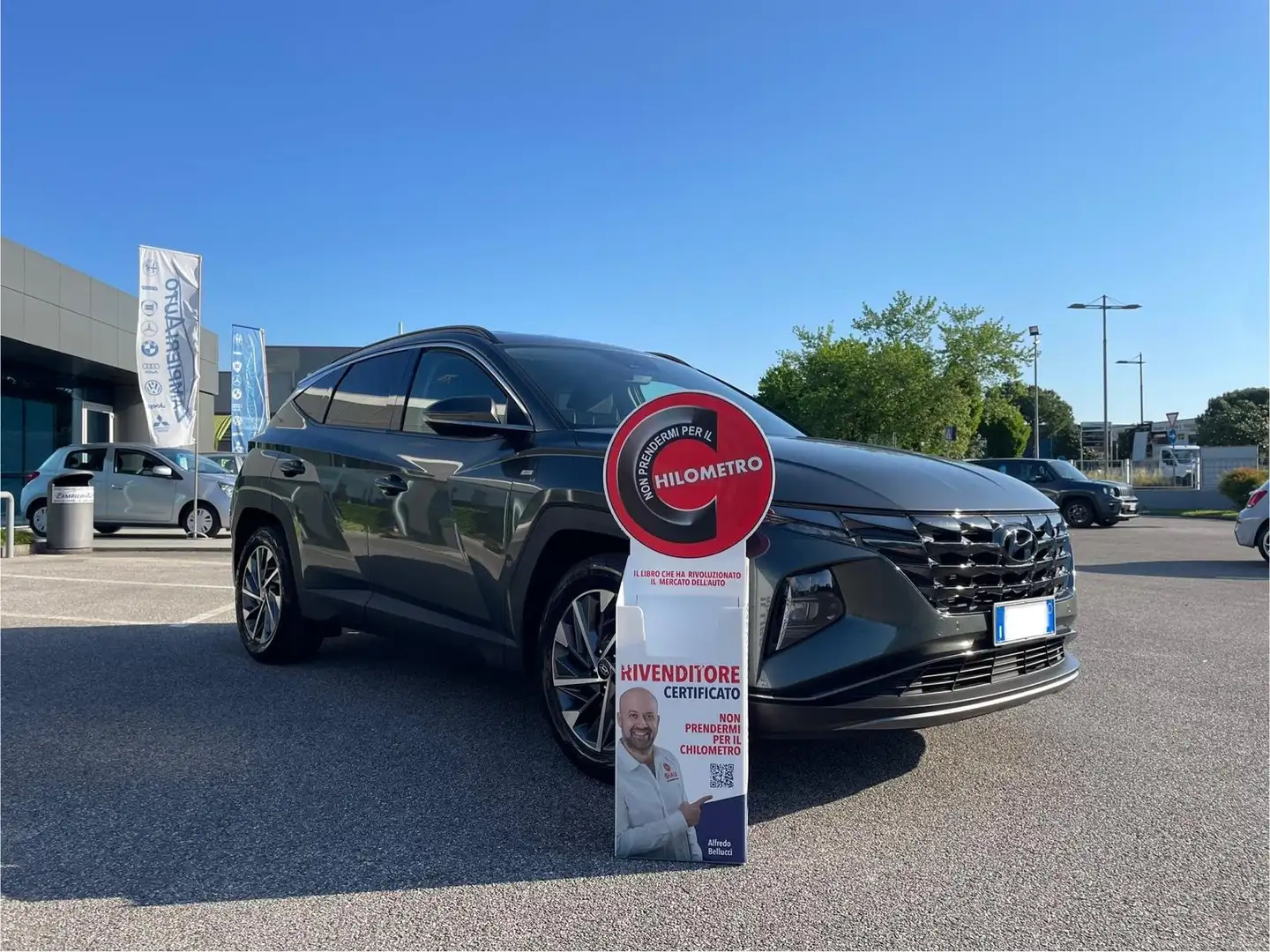 Hyundai TUCSON Tucson 1.6 crdi 48V Xline 2wd "KM 68.000!!!" Grigio - 2