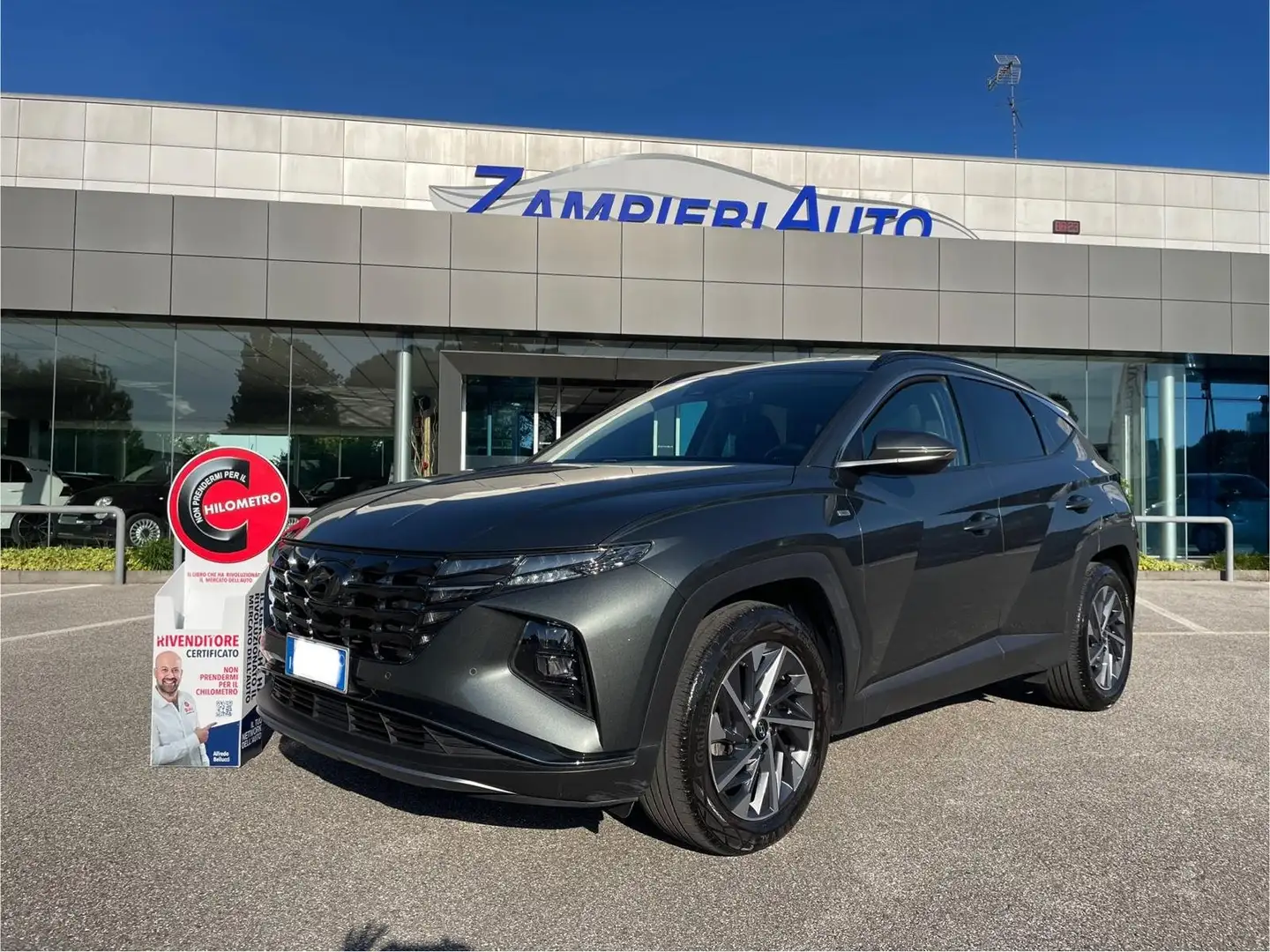 Hyundai TUCSON Tucson 1.6 crdi 48V Xline 2wd "KM 68.000!!!" Grigio - 1