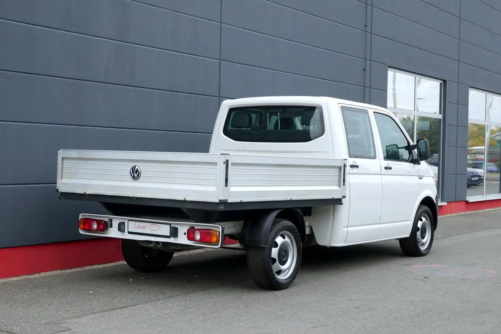 Volkswagen T6 2.0 TDI Pritsche lang DoKa Klima Blanc - 2