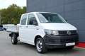 Volkswagen T6 2.0 TDI Pritsche lang DoKa Klima Blanc - thumbnail 18
