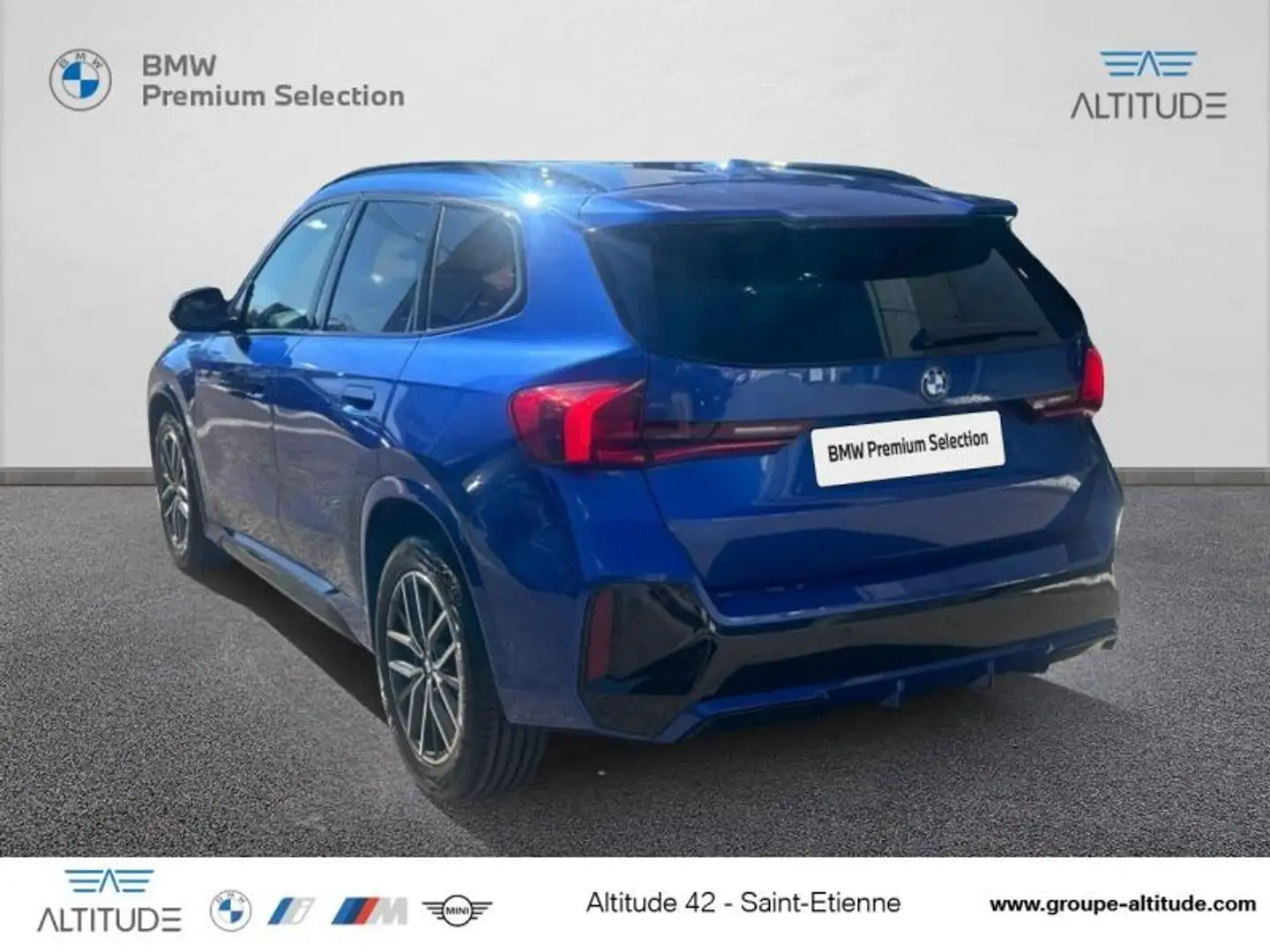BMW X1 sDrive18i 136ch M Sport Bleu - 2