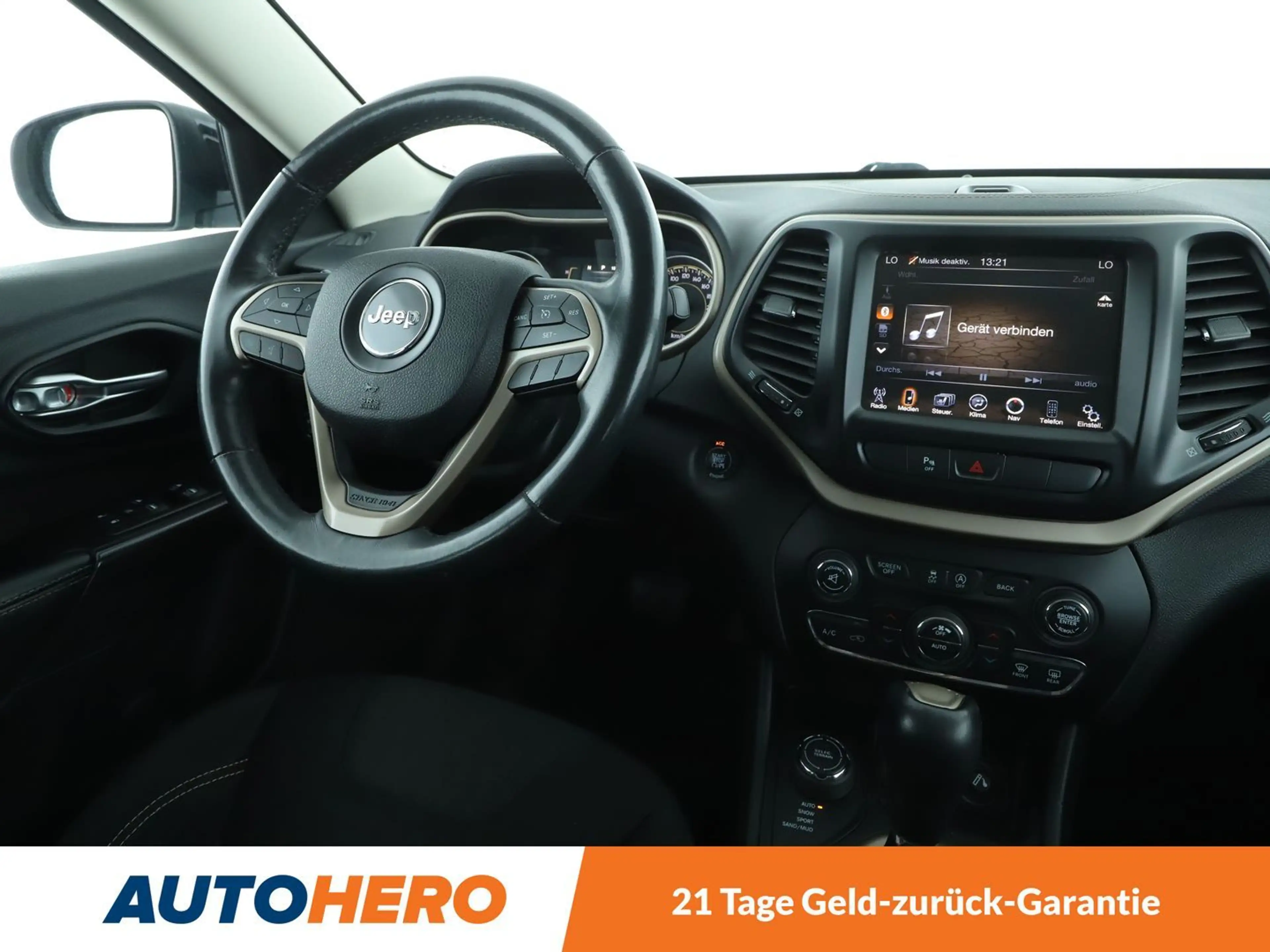 Jeep Cherokee 2.0 M-Jet Longitude 4WD Aut.*NAVI*TEMPO*PDC*SHZ* — photo 13
