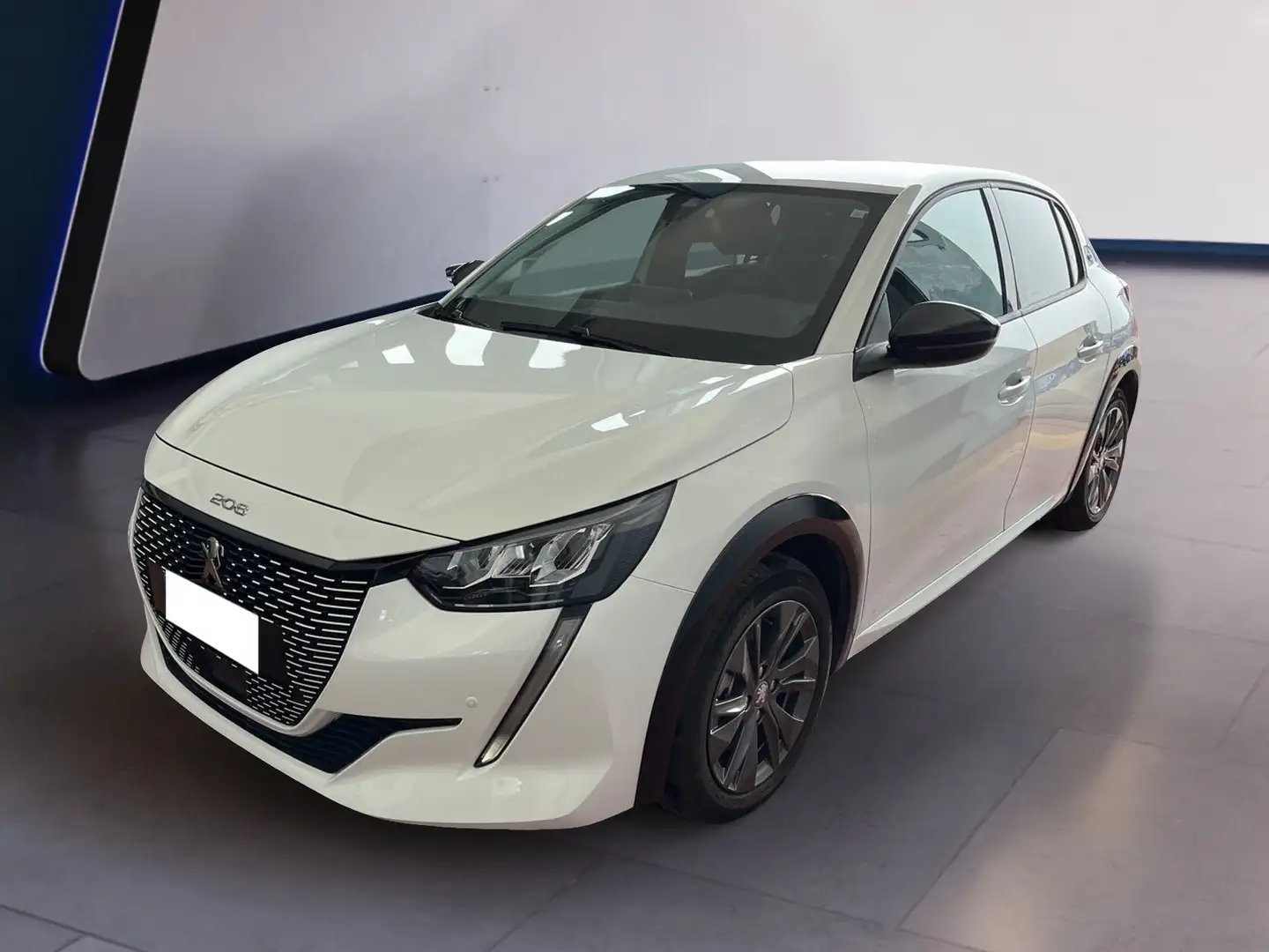 Peugeot 208 II 2019 e- Allure Pack 100kW Bianco - 2