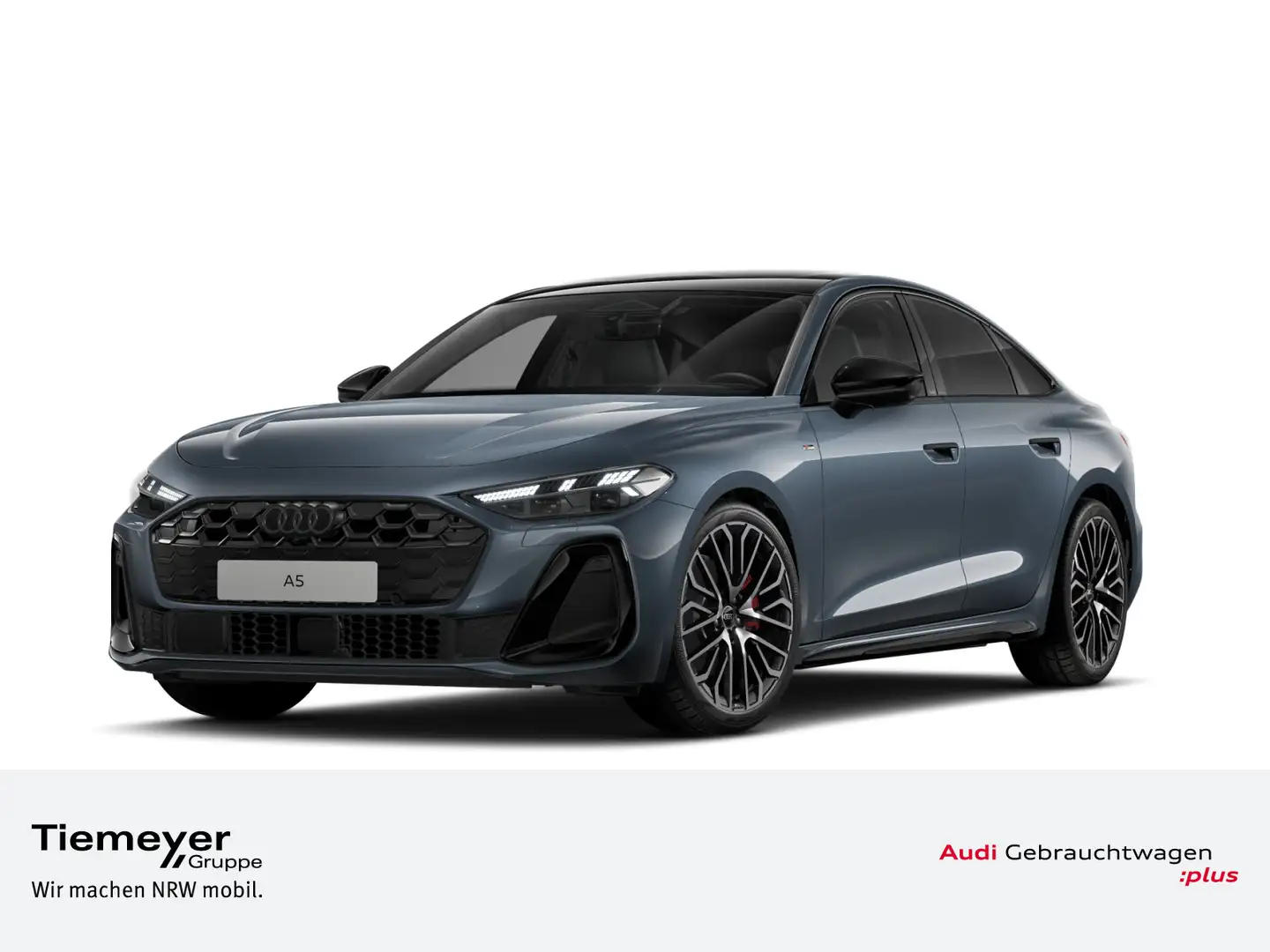 Audi A5 TFSI Q S LINE PANO LM20 LEDER B&O Blau - 1