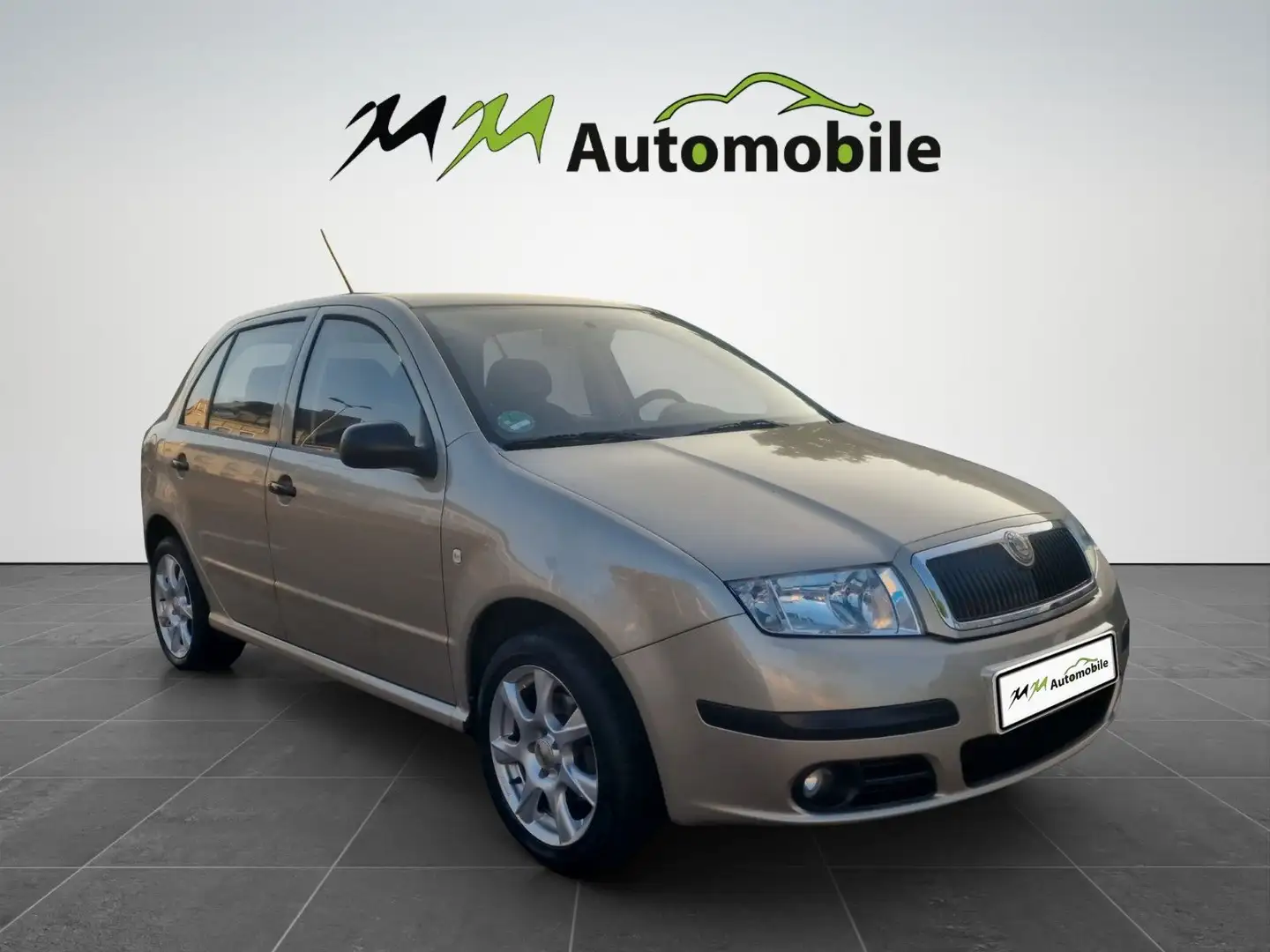 Skoda Fabia 1.4 16V/Tüv-1.27/Klima/BT/USB/ALU Beige - 1