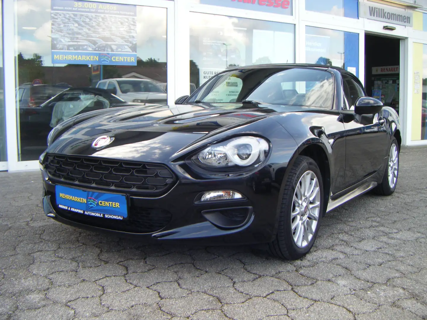 Fiat 124 Spider 1,4 MultiAirTurbo*KLIMA*TEMPOMAT*DER SOMMER KOMMT* Negro - 1