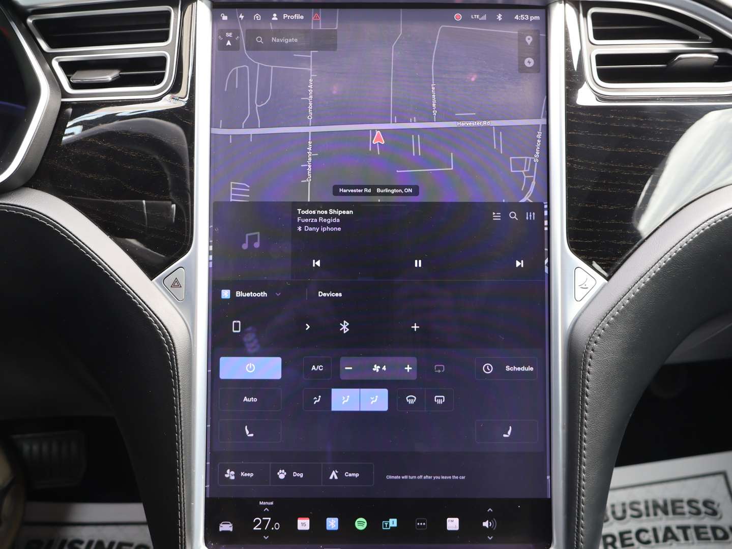 2017 Tesla Model S 75 RWD CERTIFIED CAMERA NAV BLUETOOTH LEATHER HEAT thumb 21