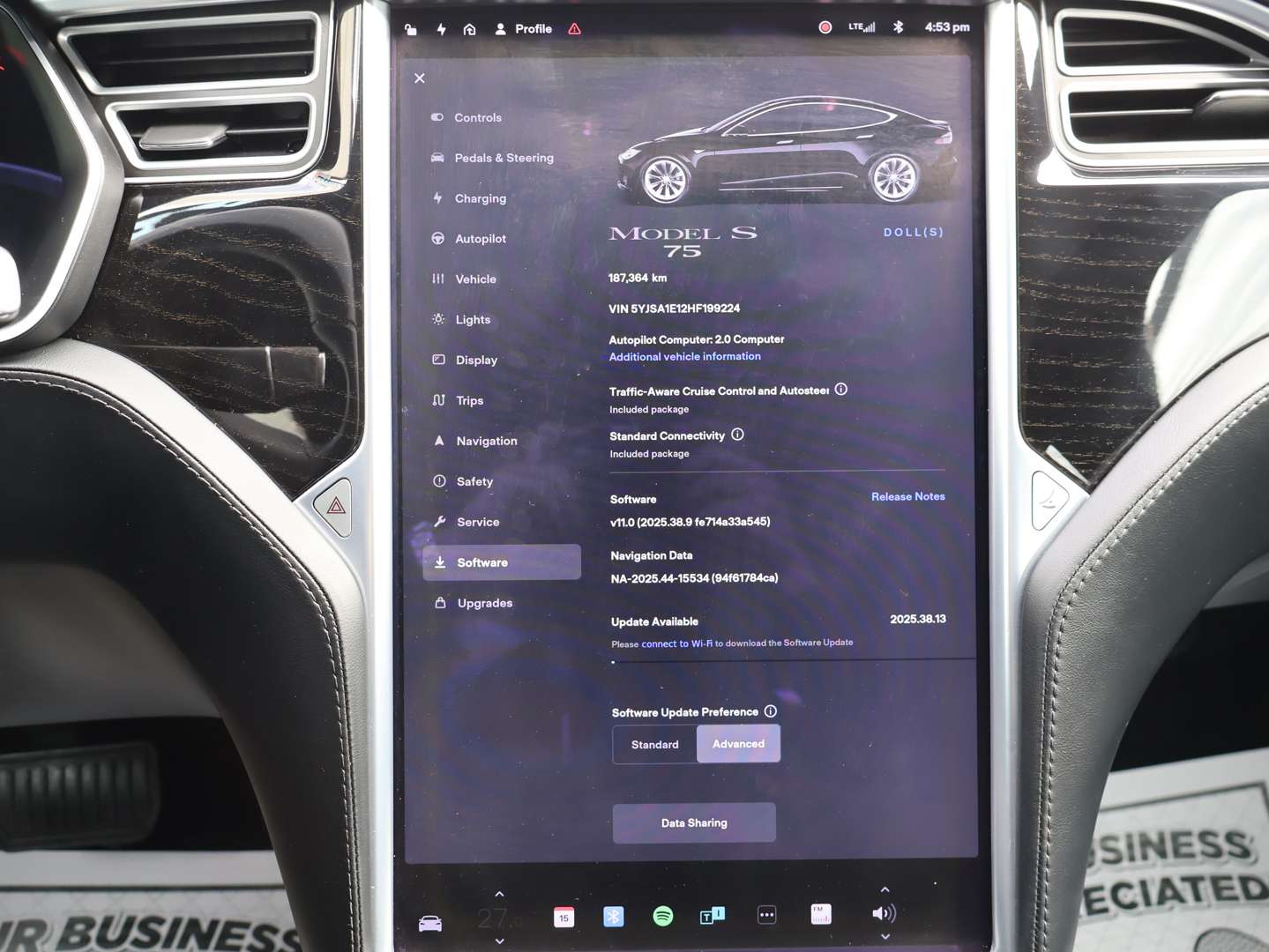 2017 Tesla Model S 75 RWD CERTIFIED CAMERA NAV BLUETOOTH LEATHER HEAT thumb 24
