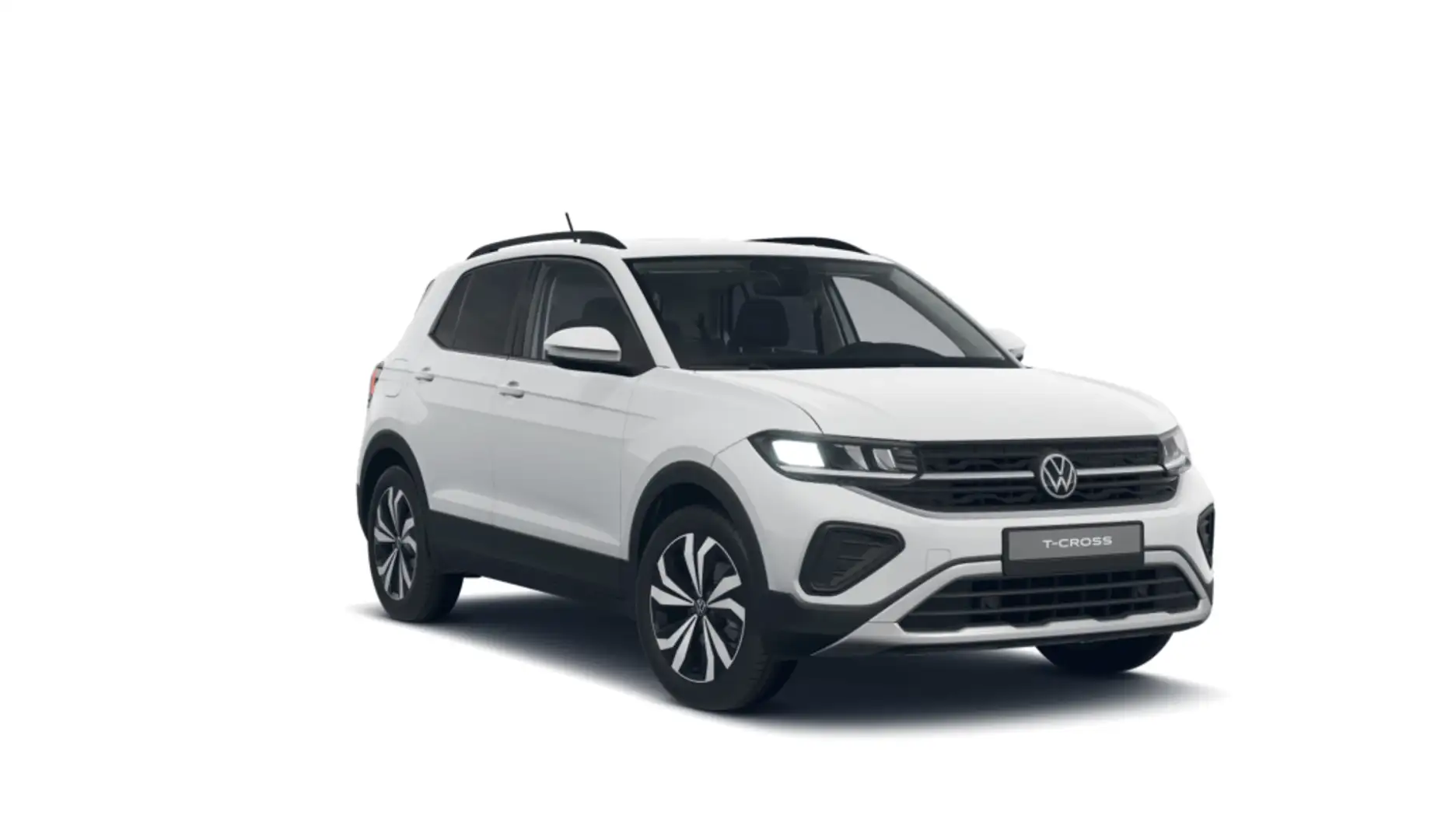 Volkswagen T-Cross 1.0 TSI Más 85kW Aut. Blanco - 2
