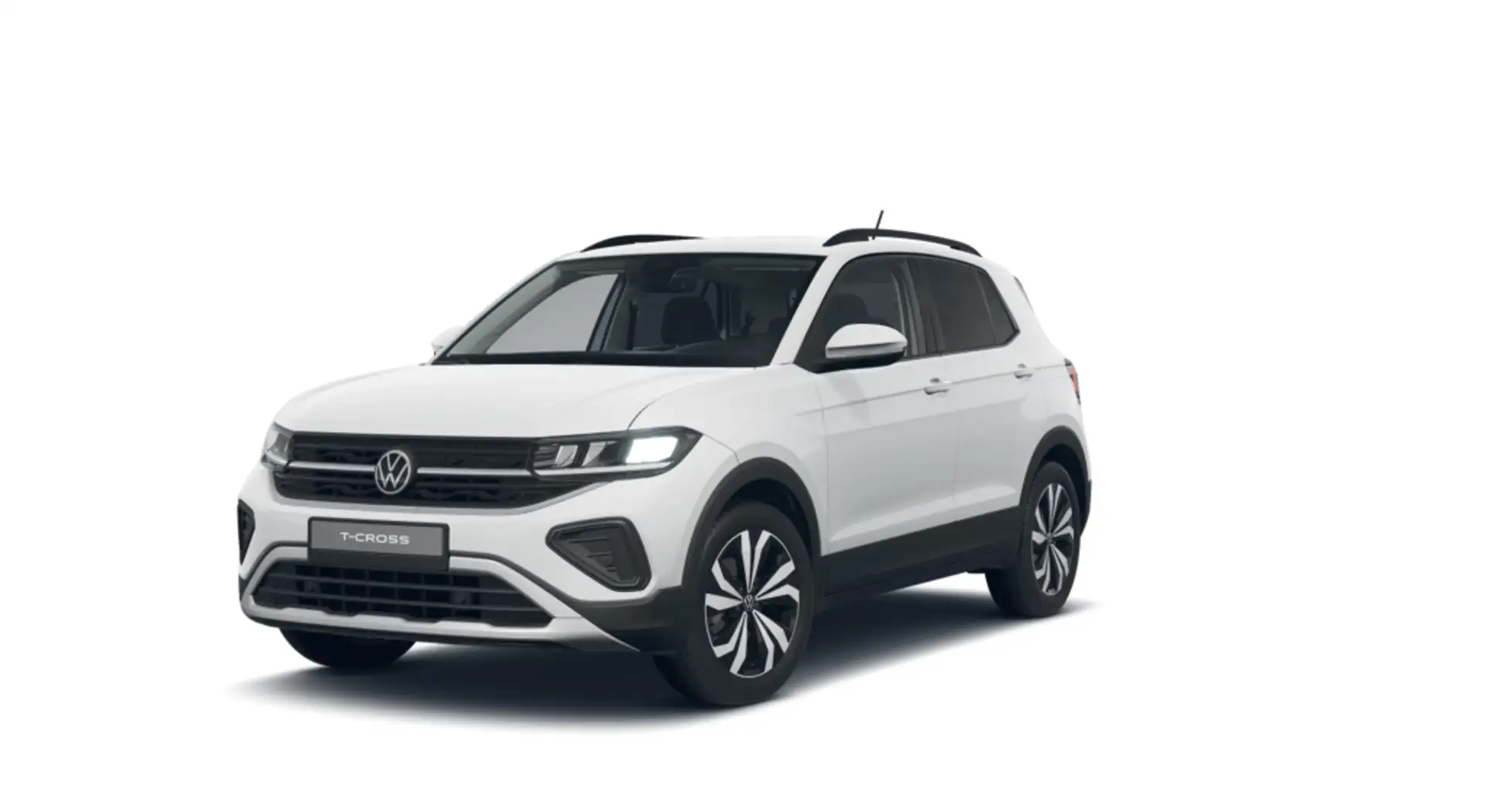 Volkswagen T-Cross 1.0 TSI Más 85kW Aut. Blanco - 1