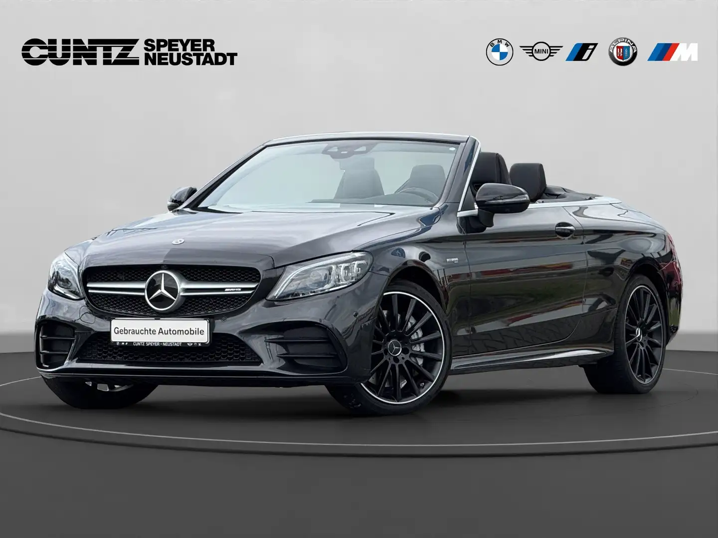 Mercedes-Benz C 43 AMG Cabrio 4Matic Burmester 360°Kamera Fahrassistenzsy Gris - 2