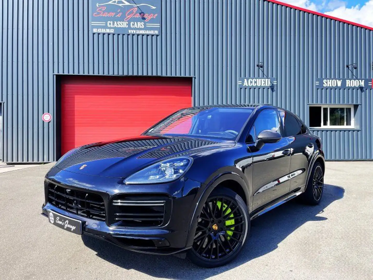 Porsche Cayenne Turbo S Coupé FRANCAIS TVA Full V8 4.0 680cv 2020 Noir - 1