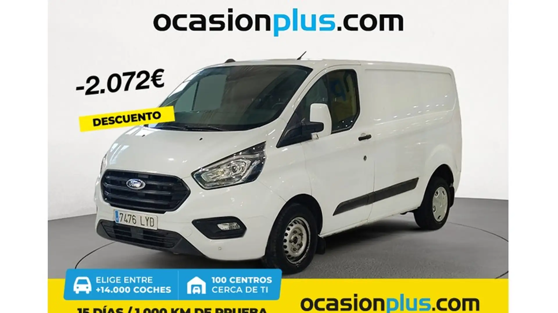 Ford Transit Custom FT 280 L1 Van Trend EcoBlue Hybrid Wit - 1