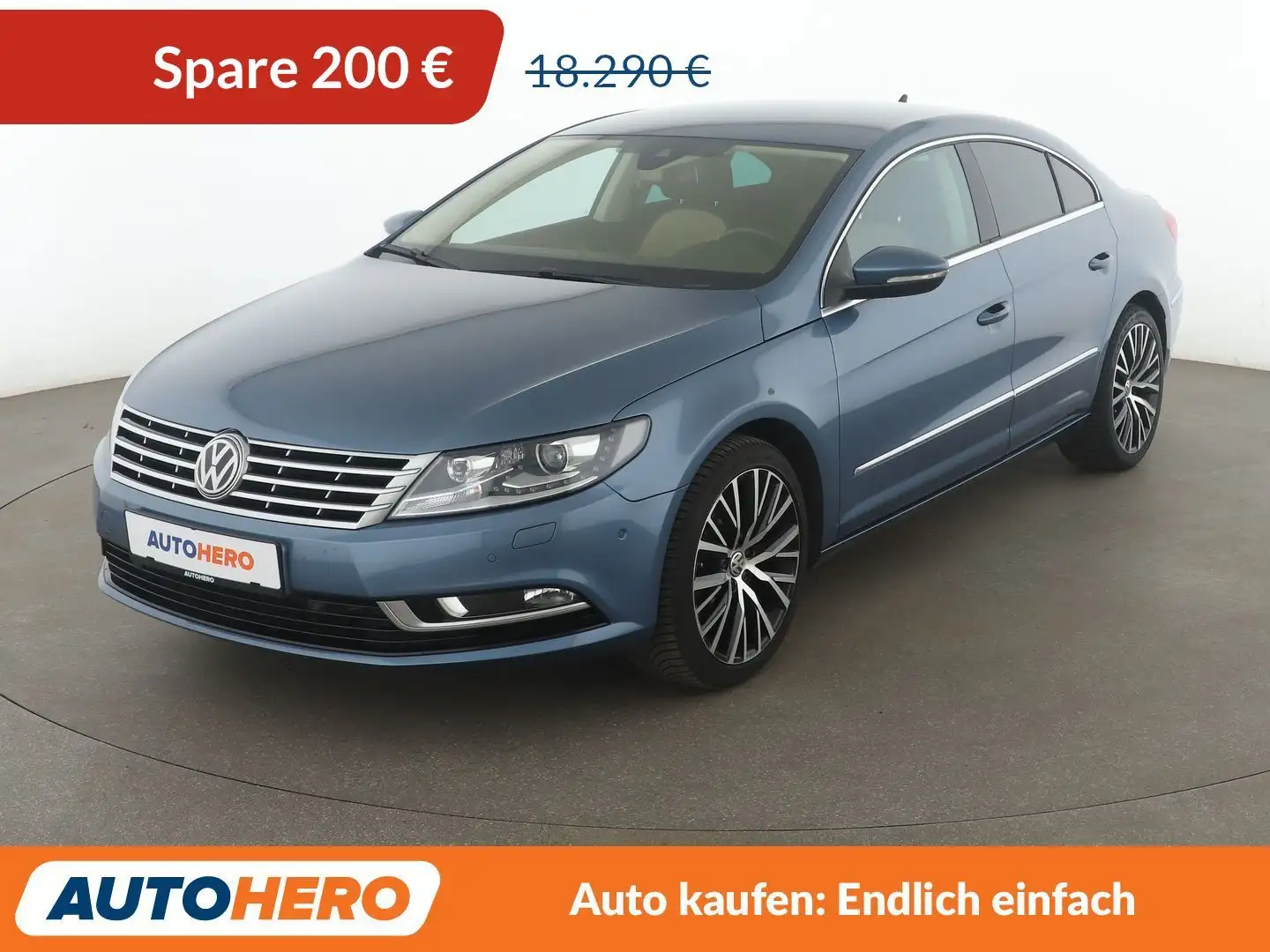 Volkswagen CC 2.0 TDI BMT*NAVI*XENON*ACC*CAM*SHZ*PDC* Blau - 1