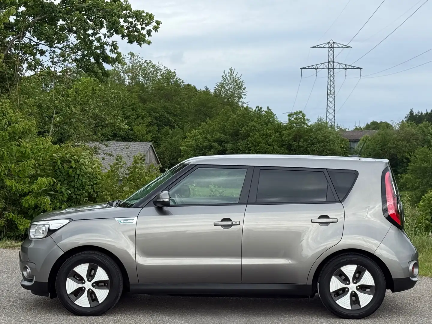 Kia Soul Vollelektrisch - Finanzierung - Sehr gepflegt Grau - 2