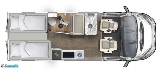 Euramobil Van 635 EB Mondial- u. Fahrassistenzpaket