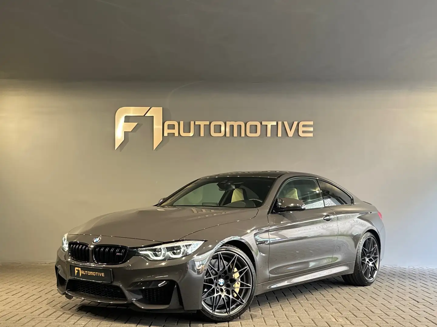 BMW M4 4-serie Coupé Competition Ceramic|Carbon|H/K|Memo| Grijs - 1