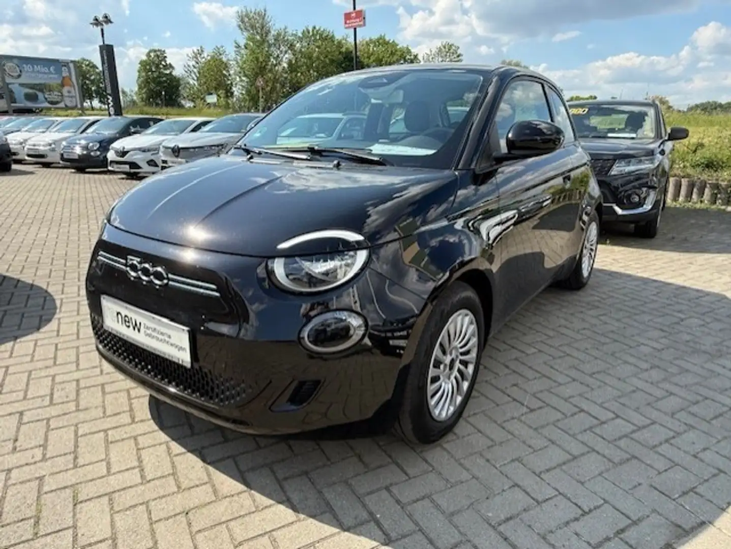 Fiat 500e Action Klima EFH Schwarz - 1