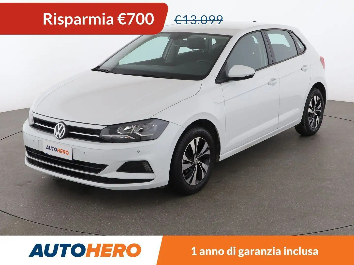 Volkswagen Polo 1.0 Comfortline Bianco - 1
