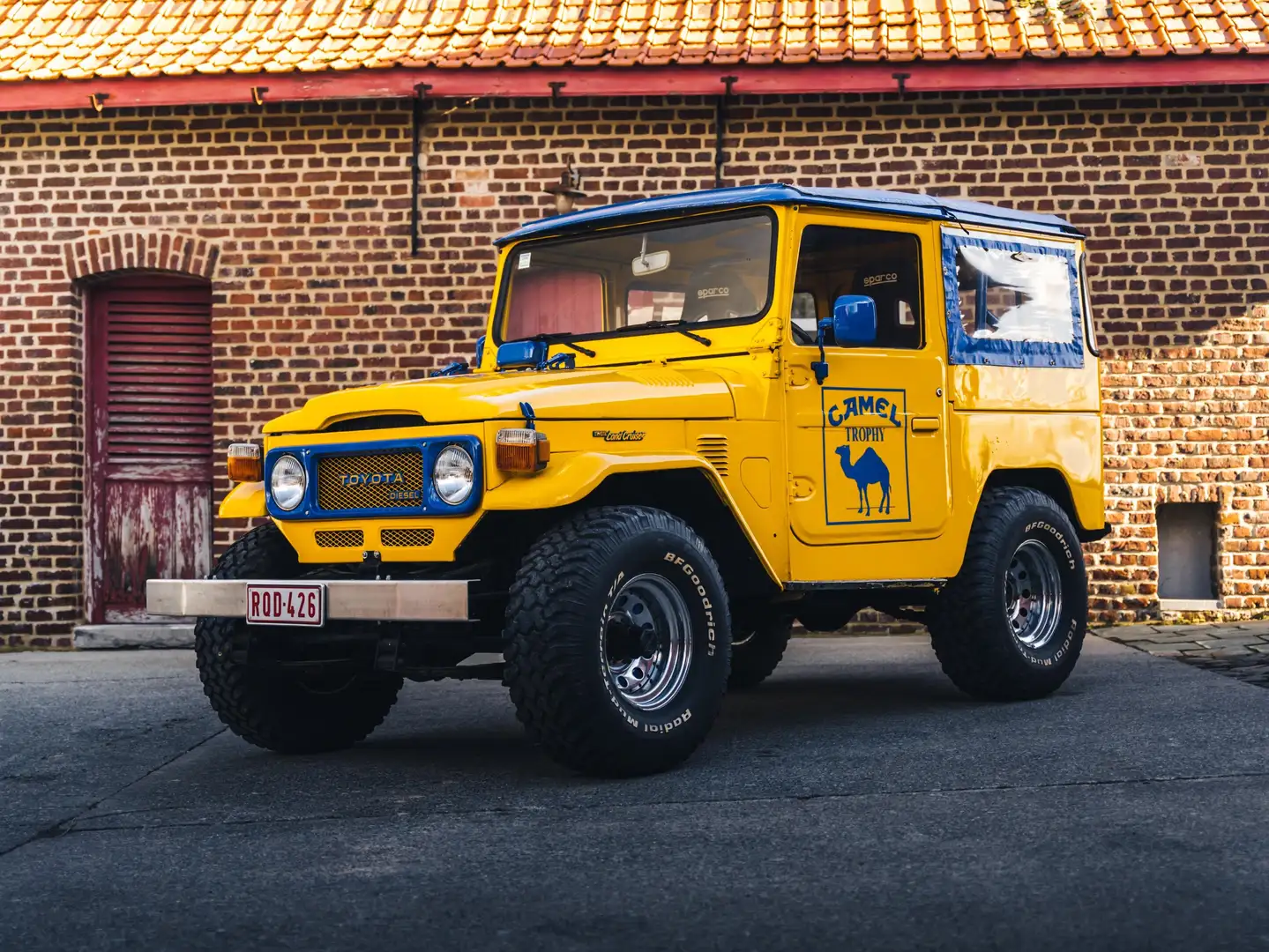 Oldtimer Toyota Land Cruiser BJ40 Jaune - 1