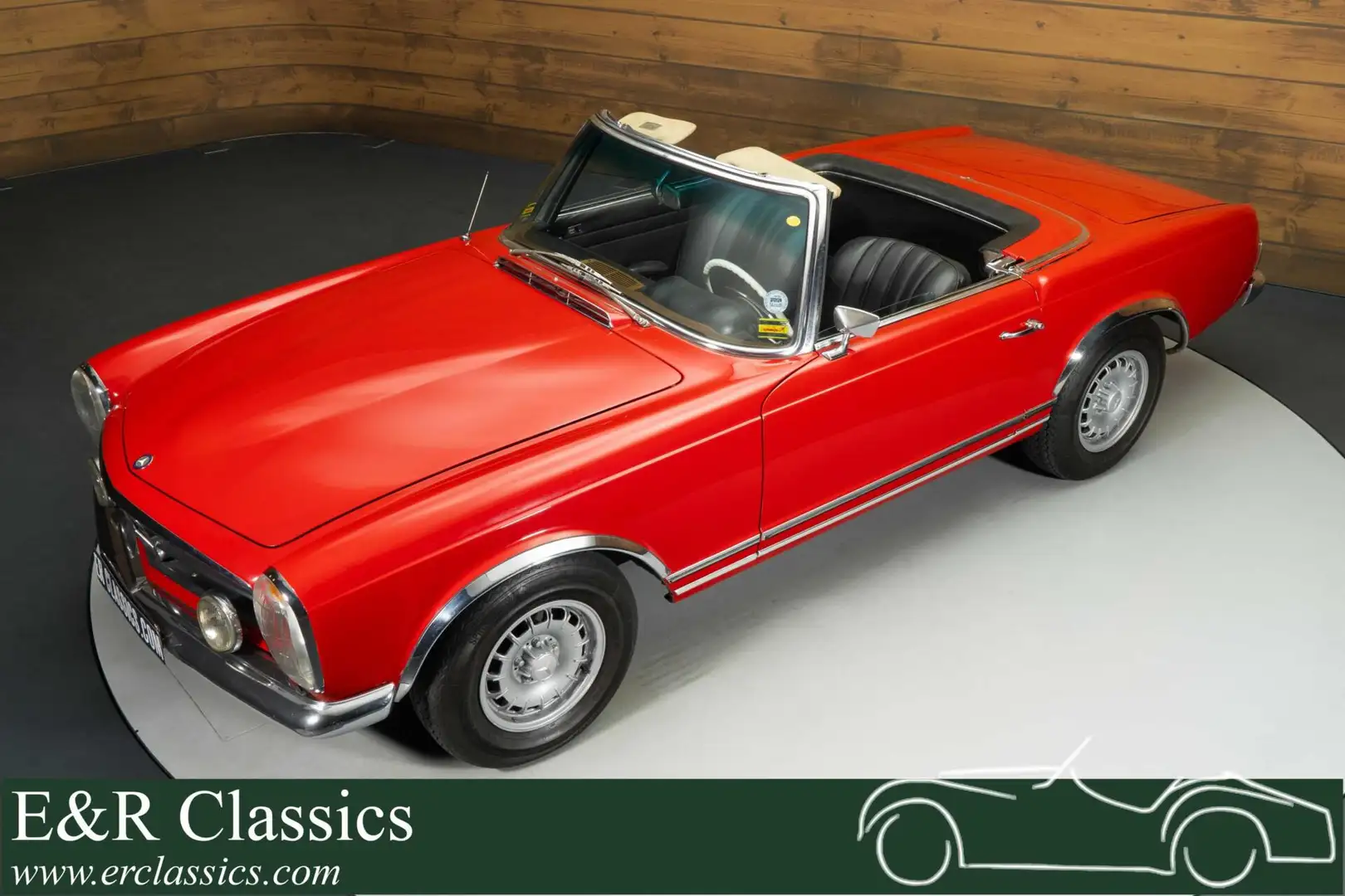 Mercedes-Benz SL 280 Cabriolet | 1968 Rot - 1