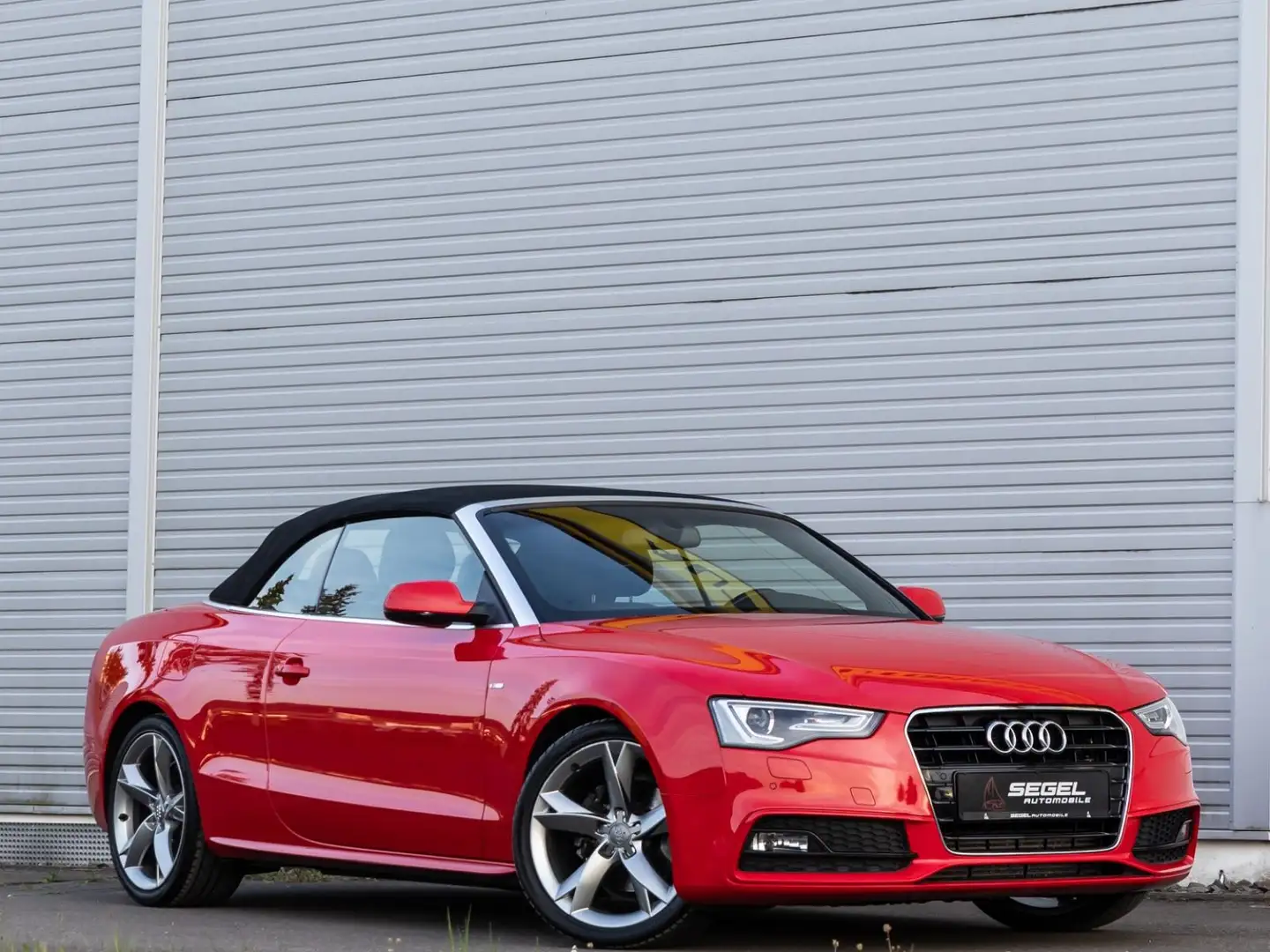 Audi A5 Cabriolet 2.0 TDI*S-LINE*SHZ*PDC*XENON* Rojo - 1