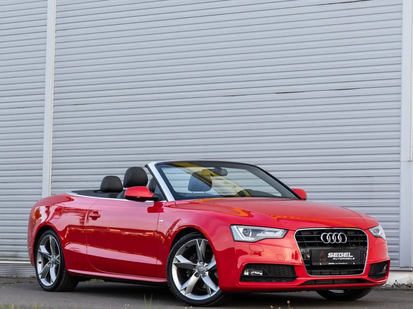 Audi A5 Cabriolet 2.0 TDI*S-LINE*SHZ*PDC*XENON* Rojo - 2
