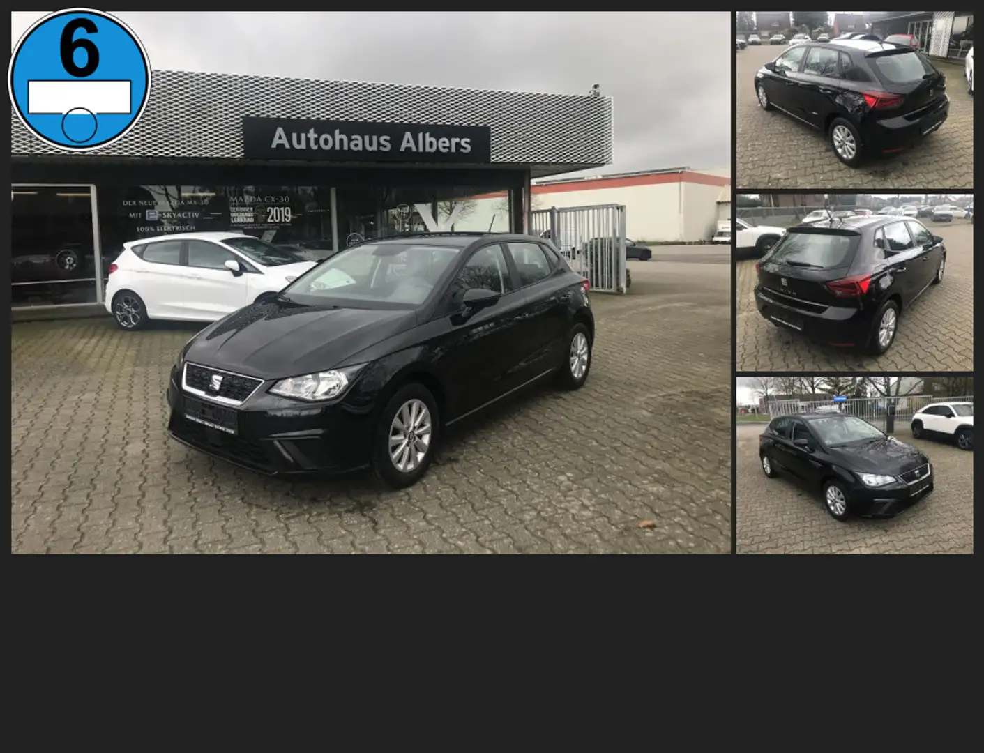 SEAT Ibiza 1.0 Style 85KW ,ALU, Winter-P., Schwarz - 1