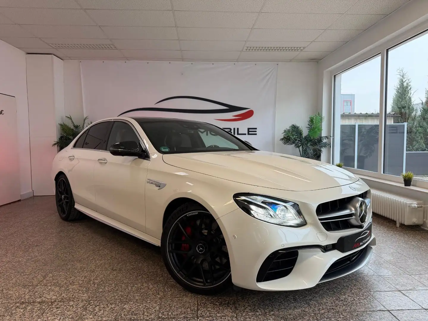 Mercedes-Benz E 63 AMG E 63 S AMG 4Matic+ MB100 Garantie NO OPF VOLL Blanc - 1