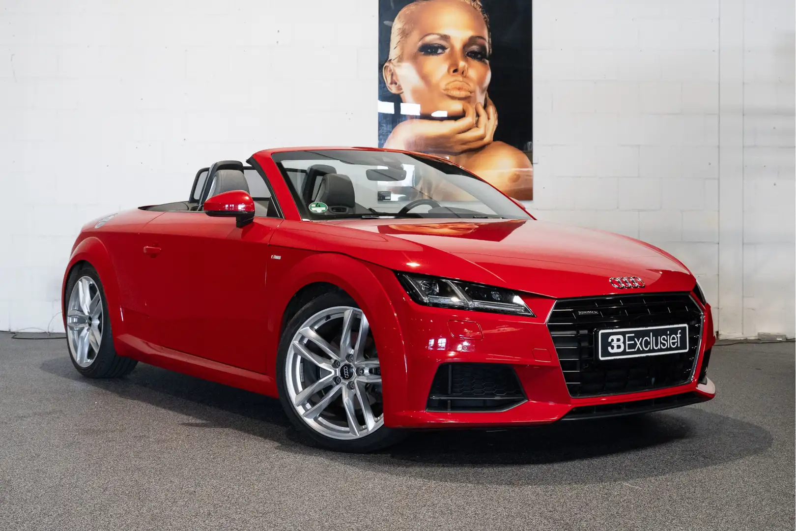 Audi TT Roadster 2.0 TFSI quattro Pro Line + S-line, aut. Rosso - 1