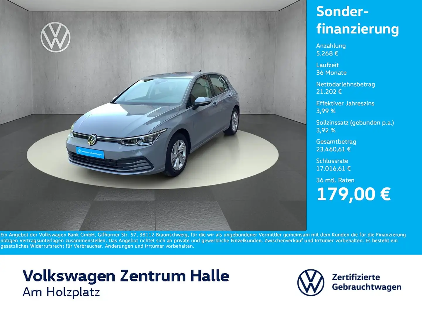 Volkswagen Golf VIII 1.5l TSI Life Grijs - 1