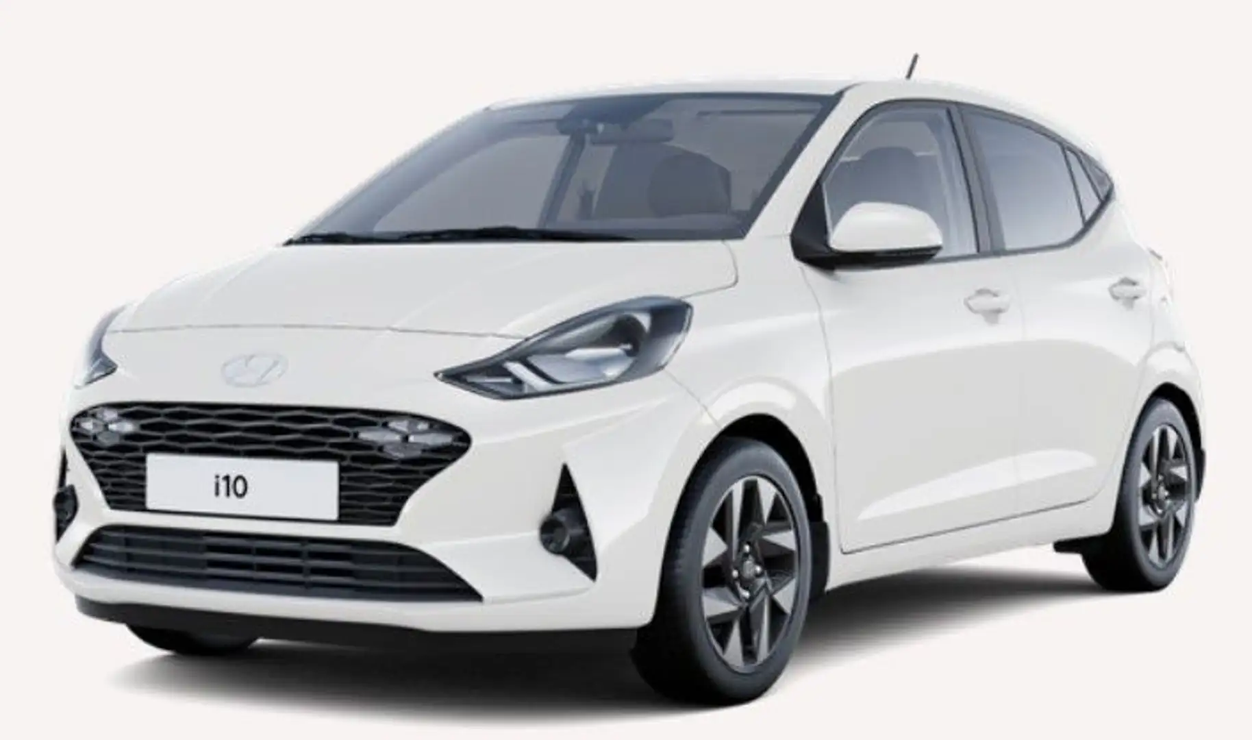 Hyundai i10 Trend'*Assistenzsysteme*Navi*Kamera*SHZ*LHZ* Blanc - 1
