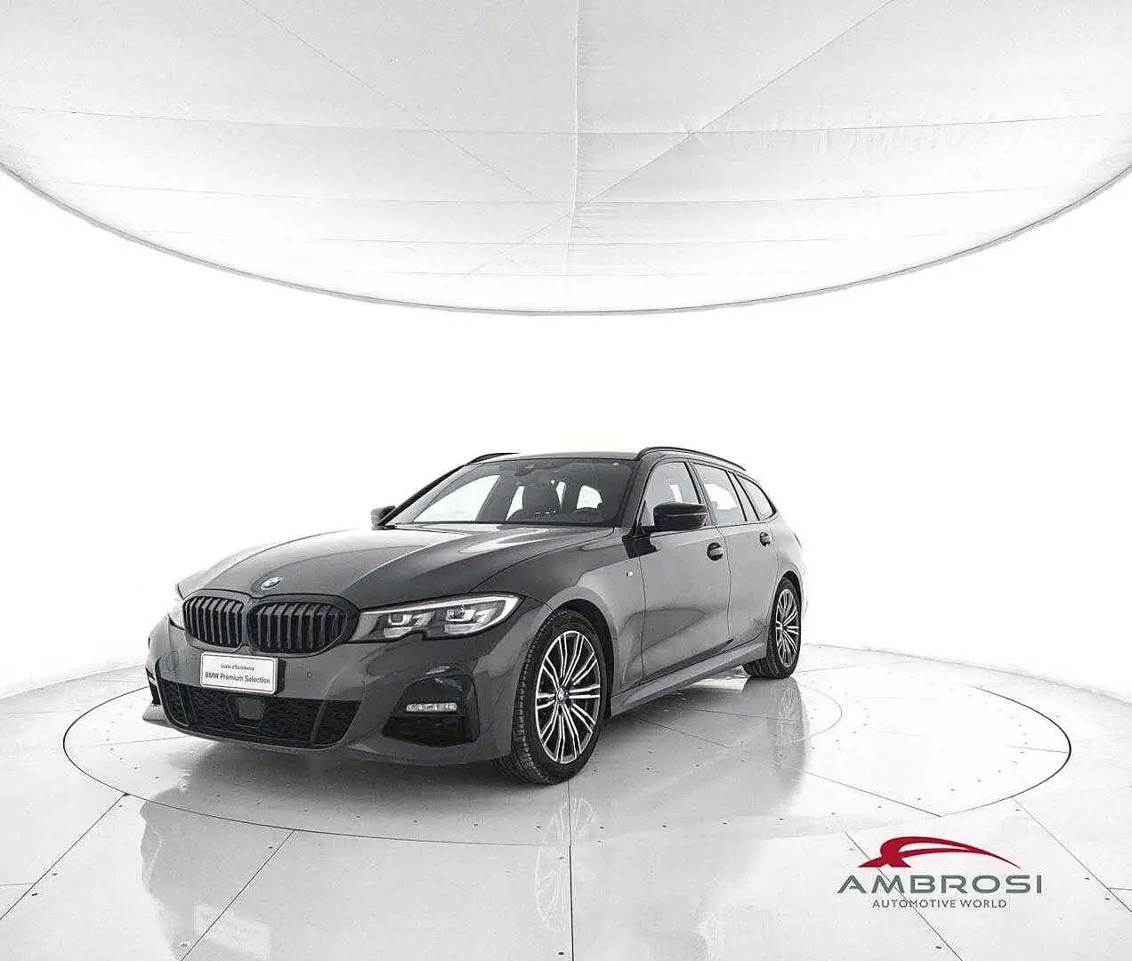 BMW 320 Touring 320d mhev 48V M Sport auto Grigio - 1