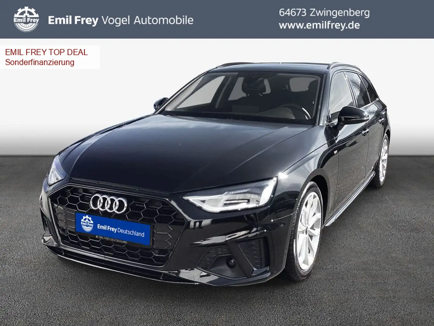 Audi A4 Avant 35 TFSI S tronic S line Schwarz - 1