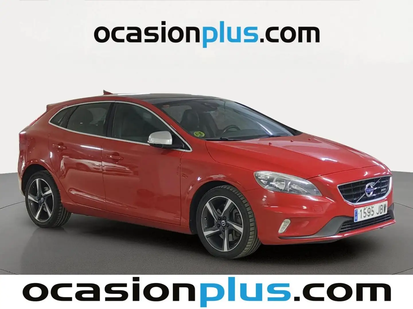 Volvo V40 D3 R-Design Momentum Aut. 150 Rojo - 2