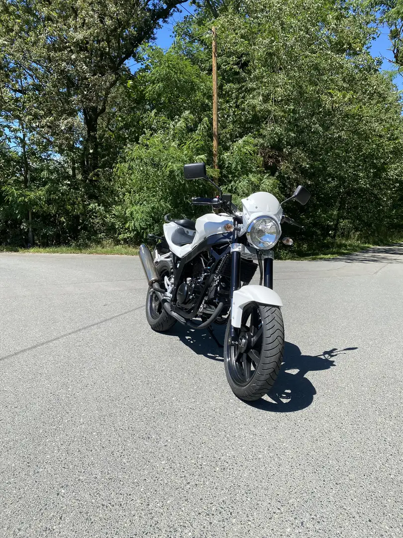 Hyosung GT 250i naked Weiß - 1