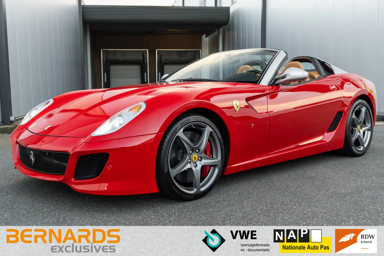 Ferrari 599 SA Aperta - Rosso Corsa - 1 of 80 Rojo - 1