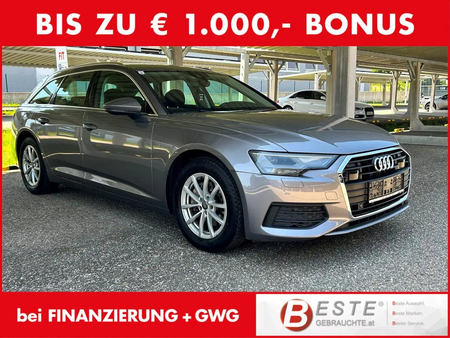 Audi A6 Avant 40 TDI Grau - 1