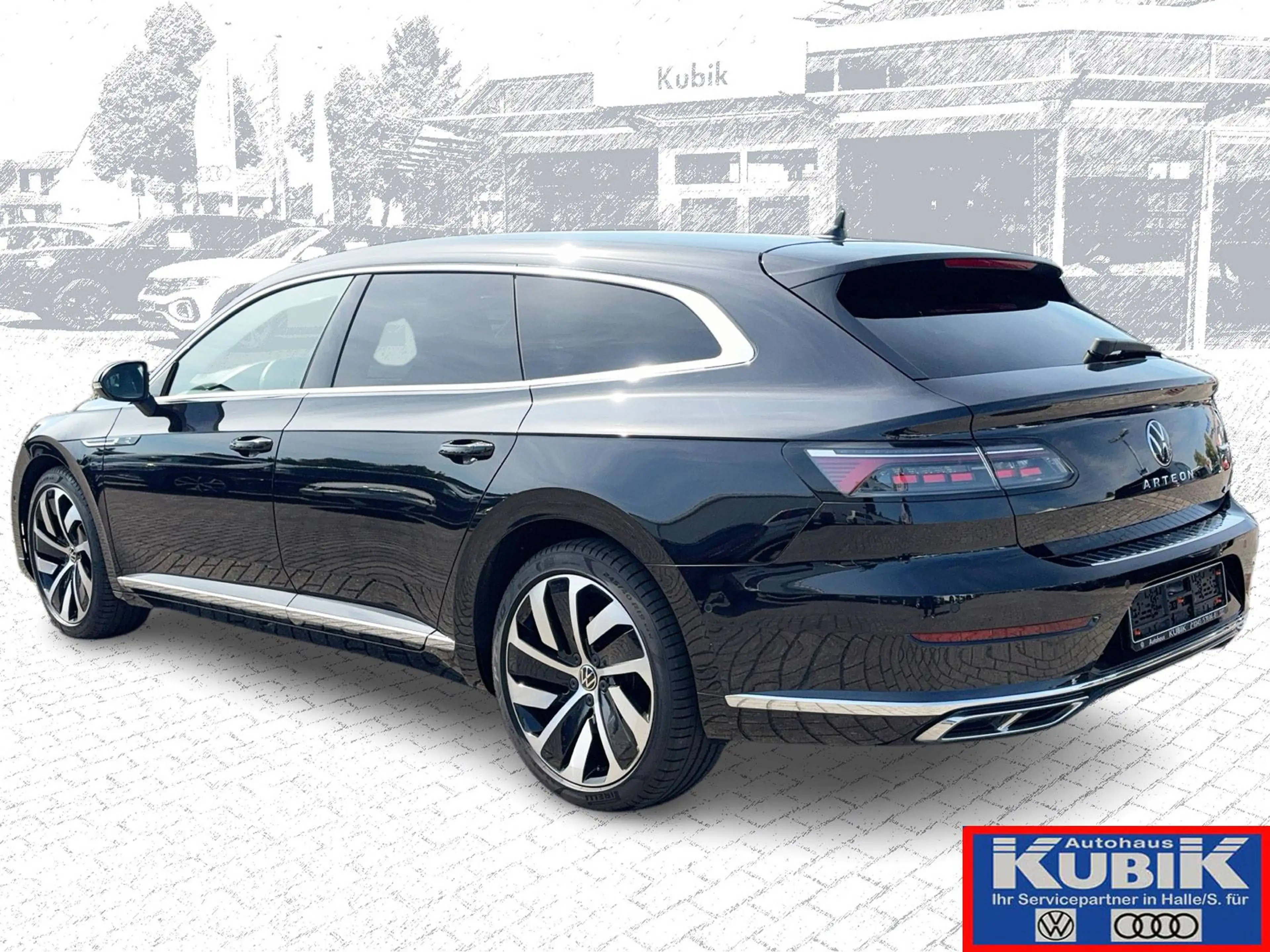 Volkswagen Arteon Arteon Shooting Brake 2.0 TDI R-Line 4motion DSG+IQ.Light+Assist Paket+Kamera+ — photo 4