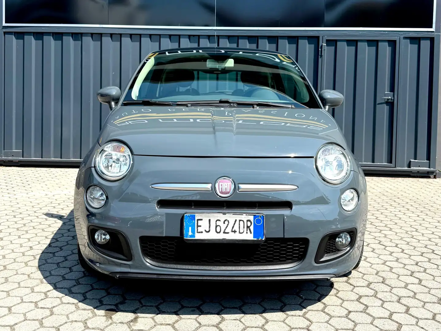 Fiat 500 FIAT 500 1.2 Sport 69CV TETTO PANORAMICO Neopatent Grijs - 1