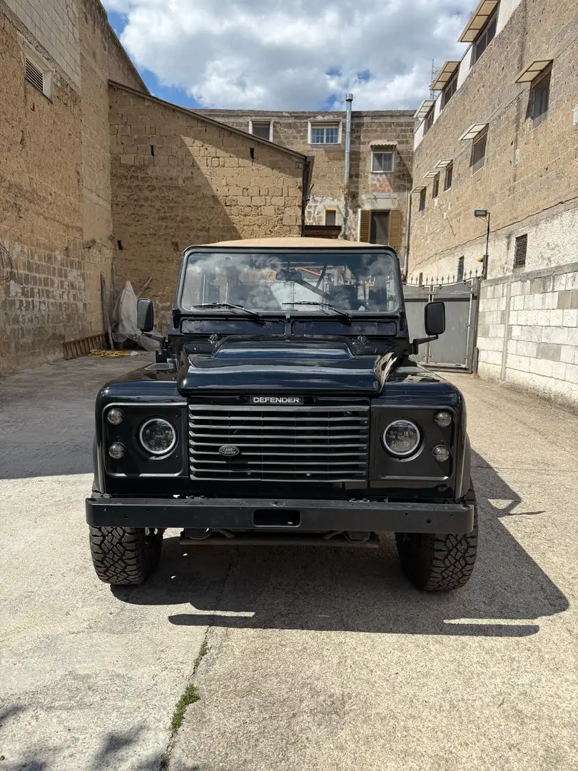 Land Rover Defender 90 2.5 tdi Hard Top Fekete - 1