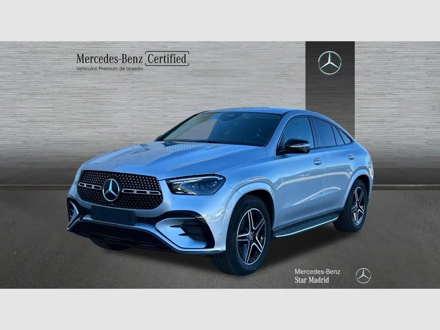Mercedes-Benz GLE 300 300d 4Matic Aut. Srebrny - 1