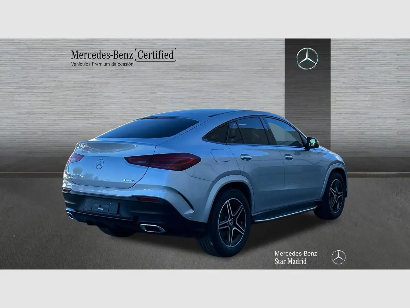 Mercedes-Benz GLE 300 300d 4Matic Aut. Srebrny - 2