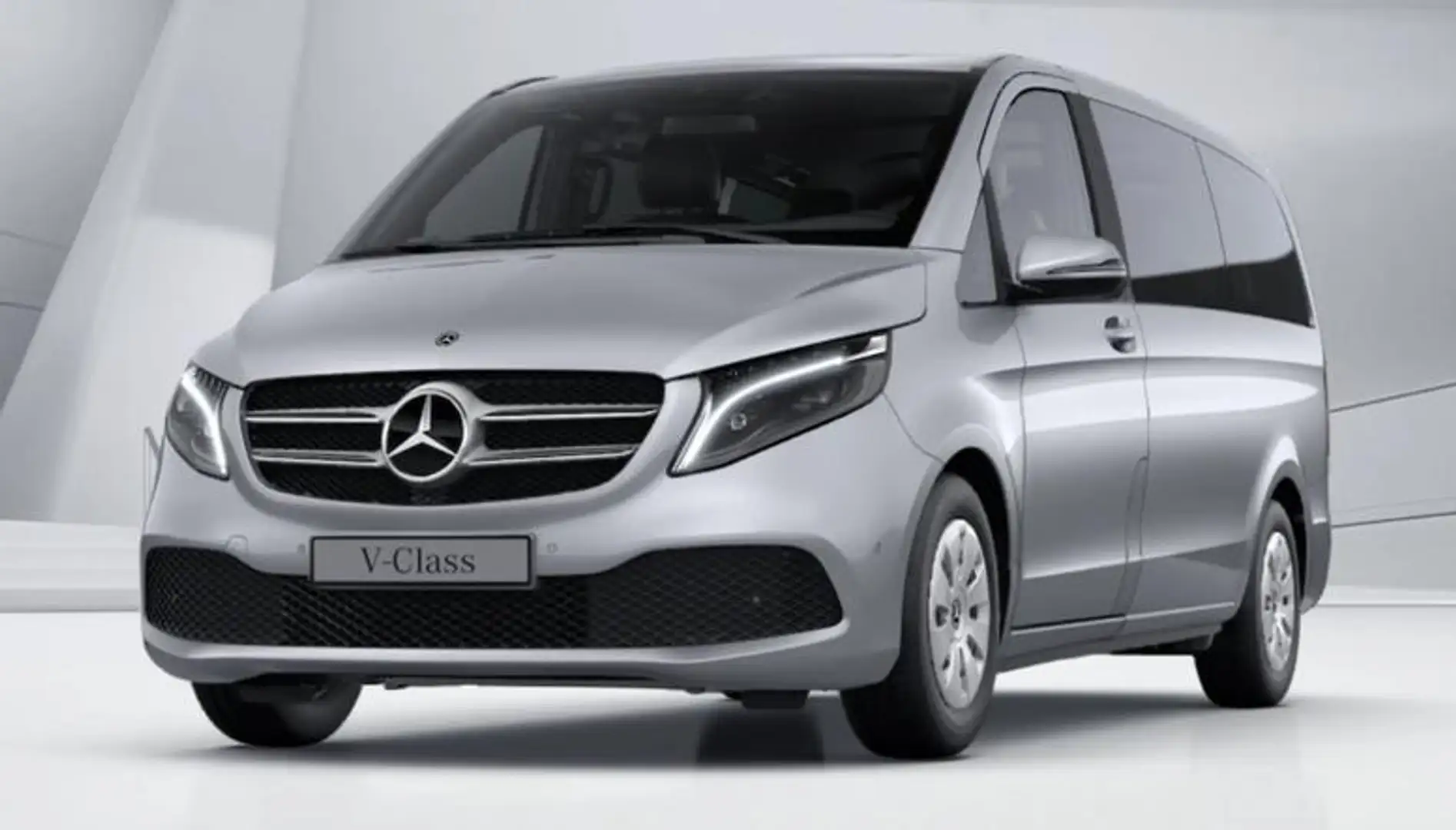 Mercedes-Benz V 220 d RWD lang 9G-TRONIC 120 kW (163 PS), Automatik Silber - 1