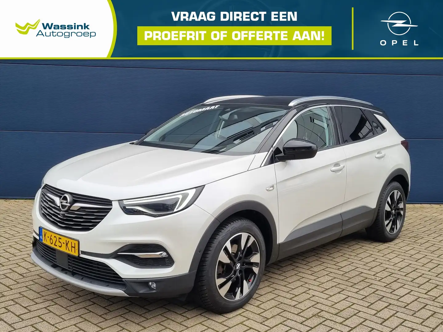 Opel Grandland X 1.2 Turbo 130pk Business Elegance Automaat | Navig Blanc - 1