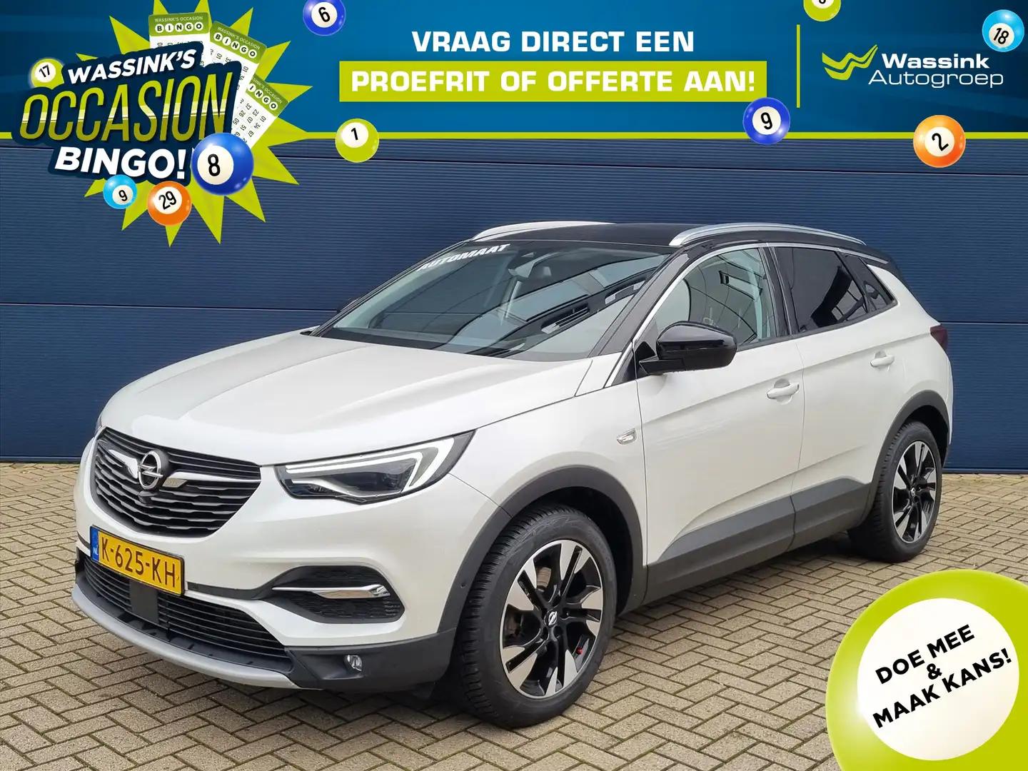 Opel Grandland X 1.2 Turbo 130pk Business Elegance Automaat | Navig Blanco - 1