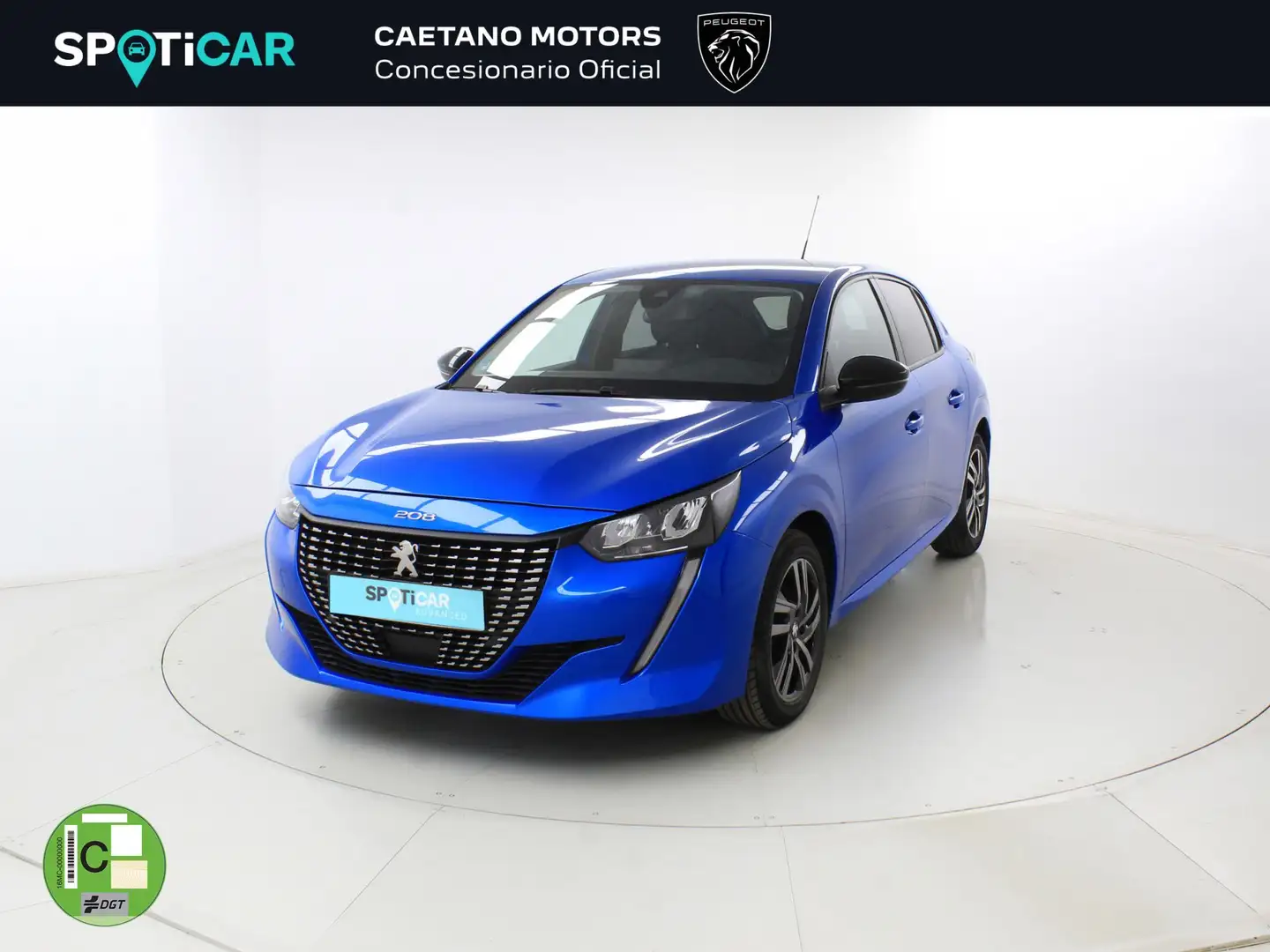 Peugeot 208 1.2 Puretech S&S Allure Pack 100 Bleu - 1