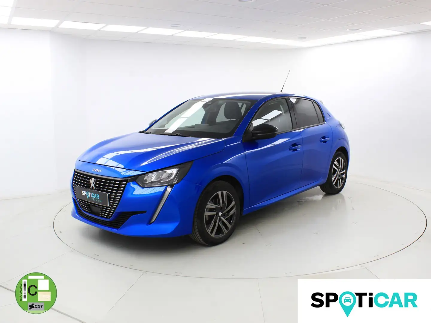 Peugeot 208 1.2 Puretech S&S Allure Pack 100 Bleu - 2