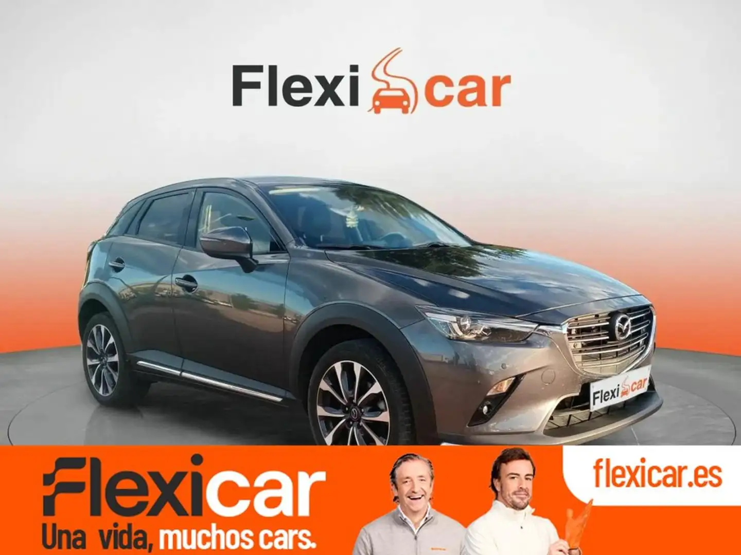 Mazda CX-3 2.0 Skyactiv-G Zenith 2WD 89kW Gris - 1