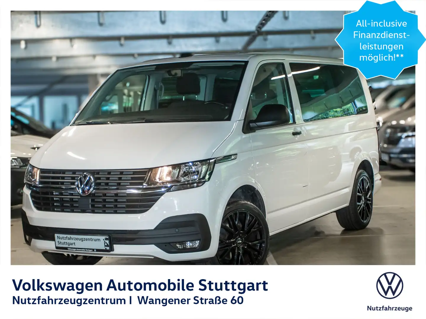 Volkswagen T6.1 Multivan Family DSG 2.0 TDI Euro 6d ISC FCM Blanc - 1